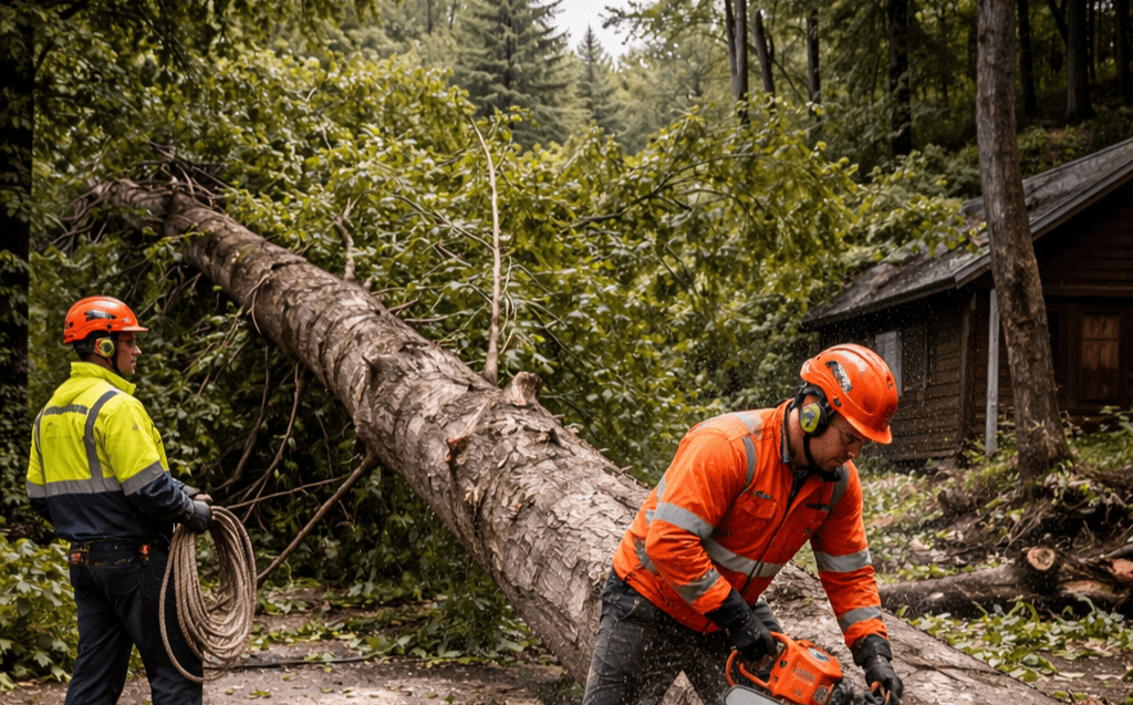 </p>
<h2>Pourquoi les arbres tombent après une tempête ?</h2>
<p>
Plusieurs facteurs expliquent la chute d’un arbre après une intempérie, même s’il semblait en bon état auparavant :
</p>
<ul>
<li>Sol affaibli par l’humidité</li>
<li>Accumulation de neige ou de glace</li>
<li>Vent fort exerçant une pression sur la structure</li>
<li>Présence de faiblesses internes</li>
</ul>
<h2>Un danger qui ne se limite pas à l’arbre tombé</h2>
<p>
Lorsqu’un arbre chute, il est fréquent que d’autres arbres à proximité aient également été fragilisés.<br />
Ces arbres peuvent représenter un risque dans les jours suivants.
</p>
<p>
Certains peuvent devenir un<br />
<a href="https://elagueurs.com/arbre-dangereux-a-eastman/"><strong>arbre dangereux à Eastman</strong></a>.
</p>
<h2>Que faire après la chute d’un arbre ?</h2>
<p>
Il est important de ne pas intervenir soi-même, car un arbre tombé peut être instable ou sous tension.
</p>
<ul>
<li>Éviter de manipuler les branches</li>
<li>Garder une distance sécuritaire</li>
<li>Faire appel à des professionnels</li>
</ul>
<h2>Intervention rapide à Eastman</h2>
<p>
Nos équipes sont équipées pour intervenir dans des conditions difficiles, même en zone boisée ou avec accès limité.
</p>
<ul>
<li>Découpe sécuritaire</li>
<li>Dégagement des accès</li>
<li>Nettoyage du terrain</li>
</ul>
<p>
En cas d’urgence, consultez notre service d’<br />
<a href="https://elagueurs.com/services-darbres/urgence-abattage-darbres/"><strong>urgence abattage d’arbres</strong></a>.
</p>
<h2>Inspection après tempête</h2>
<p>
Même si aucun autre arbre n’est tombé, il est recommandé de faire inspecter votre terrain.<br />
Certains arbres peuvent être fragilisés sans que cela soit visible immédiatement.
</p>
<p>
Faites appel à un<br />
<a href="https://elagueurs.com/arboriculteur-elagage-eastman/"><strong>arboriculteur à Eastman</strong></a><br />
pour une évaluation complète.
</p>
<h2>Prévenir les chutes futures</h2>
<p>
Un entretien régulier permet de limiter les risques lors des prochaines tempêtes.
</p>
<p>
Nos services d’<br />
<a href="https://elagueurs.com/emondage-arbres-eastman/"><strong>émondage à Eastman</strong></a><br />
aident à renforcer la structure des arbres.
</p>
<p>
Si un arbre est déjà en mauvais état, consultez aussi nos pages sur<br />
<a href="https://elagueurs.com/arbre-mort-a-eastman/">arbre mort à Eastman</a><br />
et<br />
<a href="https://elagueurs.com/frene-mort-a-eastman/">frêne mort à Eastman</a>.
</p>
<h2>Autres problèmes d’arbres à Eastman</h2>
<ul>
<li><a href="https://elagueurs.com/arbre-dangereux-a-eastman/">Arbre dangereux à Eastman</a></li>
<li><a href="https://elagueurs.com/arbre-mort-a-eastman/">Arbre mort à Eastman</a></li>
<li><a href="https://elagueurs.com/frene-mort-a-eastman/">Frêne mort à Eastman</a></li>
</ul>
<p>
👉 <strong>Un arbre tombé après une tempête ?</strong> Contactez Élagueurs Arbor Inc. pour une intervention rapide et sécuritaire en<br />
<strong>abattage d’arbres à Eastman</strong>.
</p>
<p>