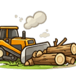 Déboisement de terrain